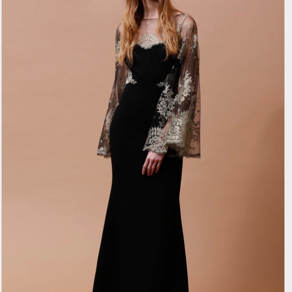 Badgley mischka evening dress